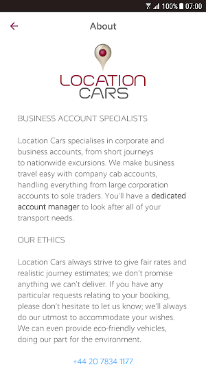 Location Cars minicabs Screenshot 2