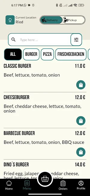 Dino's Burger Seekirchen Screenshot 2