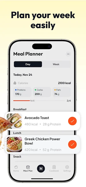 easyEats – Healthy Recipes Screenshot 2
