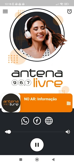 Rádio Antena Livre - 96.7 FM Screenshot 0