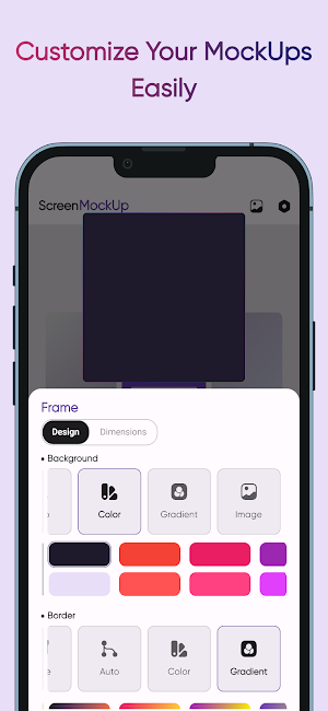 MockUp & Designs: ScreenMockUp Screenshot 1