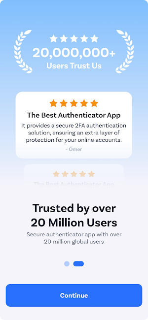 Authenticator App Screenshot 1