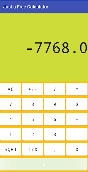 Just a Calculator Screenshot 0