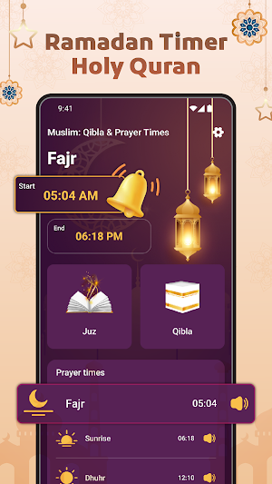 Muslim: Qibla & Prayer Times Screenshot 1