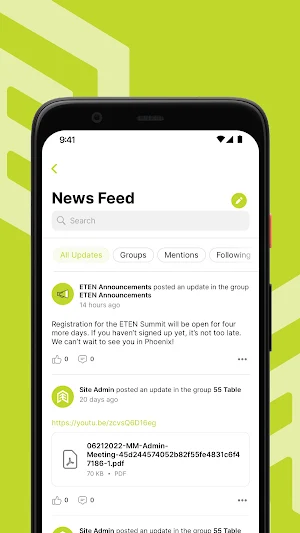 ETEN Community Hub Screenshot 2