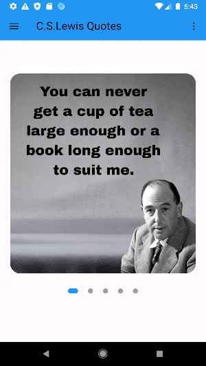 C.S.Lewis Quotes Screenshot 0