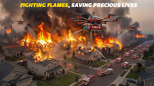 Fire Tuck Game Rescue Sim 3D Screenshot 0