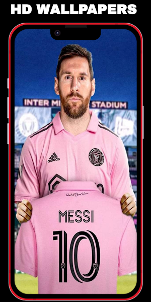 Messi Inter Miami Wallpaper Screenshot 2