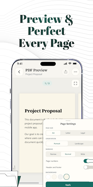 Text to PDF - TXT Converter Screenshot 3