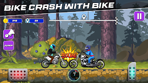 Kids Bike Hill Racing Game Screenshot 0