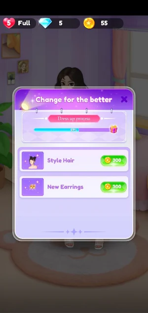 Love & Fashion: Match Dressup Screenshot 3