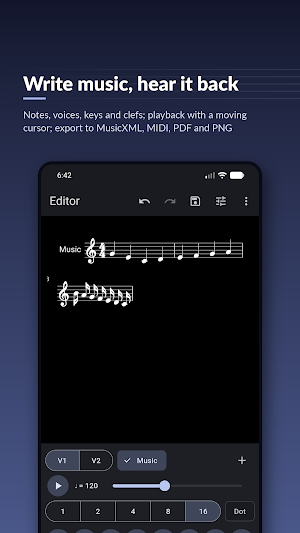 Notarium: Sheet Music Screenshot 0