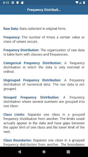 Statistics Screenshot 0