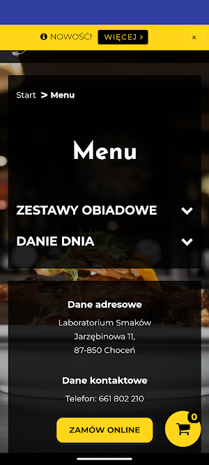 Laboratorium Smaków Screenshot 0