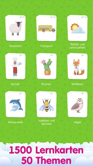 Flashcards for Kids in German Screenshot 0