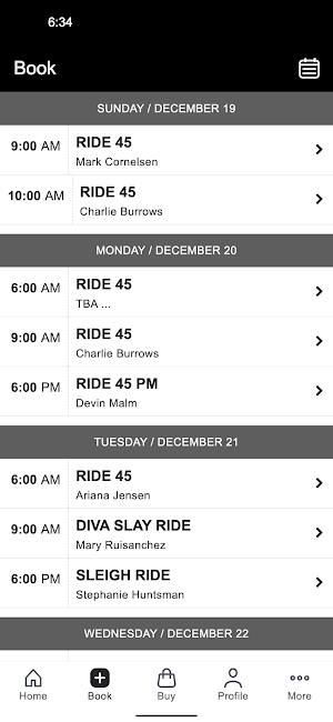 THE RIDE Indoor Cycling Screenshot 1