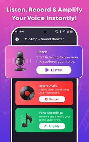 MicAmp – Sound Booster Screenshot 0