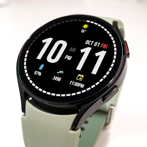JJ-Digital007M Watch Face Screenshot 1