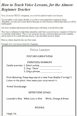 How to Do Singing Lessons Screenshot 1