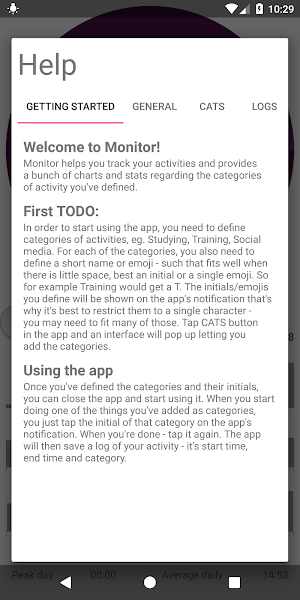 Monitor - Time Tracker Screenshot 2