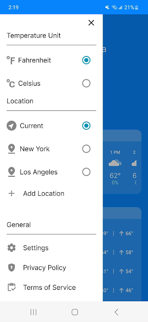 Weather Mode: Weather Launcher Screenshot 2