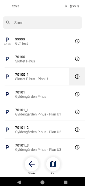 Parkering Kristiansand Screenshot 3