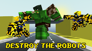 War Monster Titan: Blocky City Screenshot 3