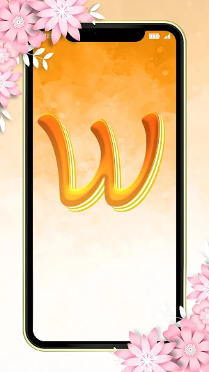 Letter W Wallpaper HD Screenshot 1