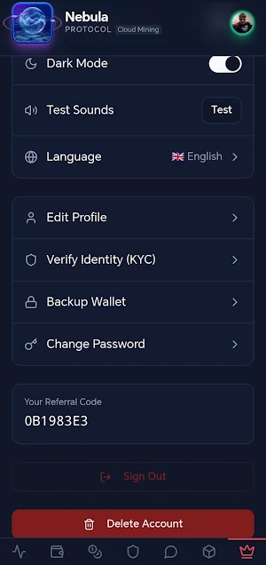 Nebula Protocol Screenshot 2