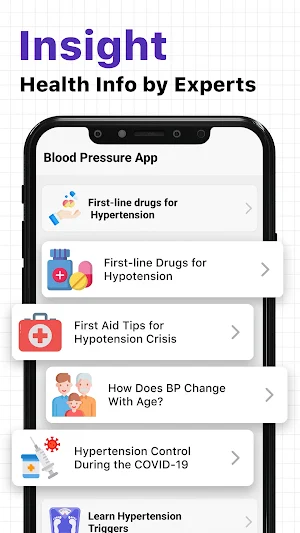 Blood Pressure App - Monitor Screenshot 0