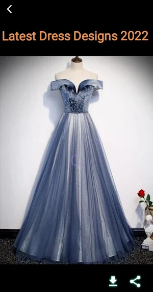 Latest Dress Designs 2022 Screenshot 0