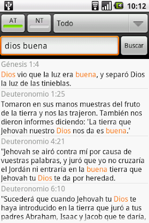 Santa Biblia RVA (Holy Bible) Screenshot 3