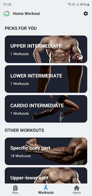 Zeopoxa Home Workout - Get fit Screenshot 1