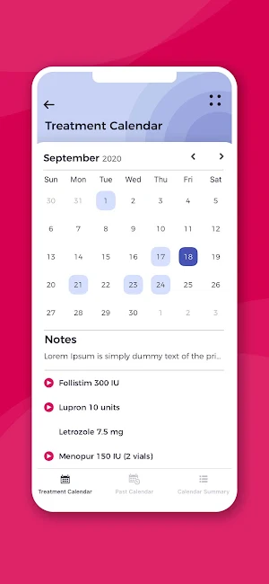 ReUnite Fertility App Screenshot 2