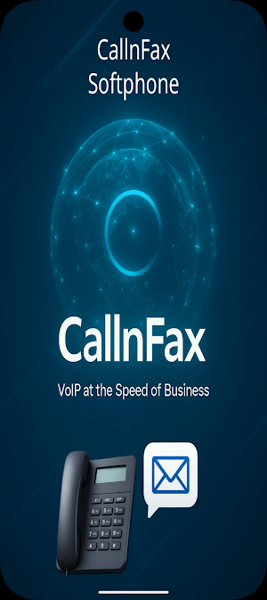 CallnFax Softphone Screenshot 0