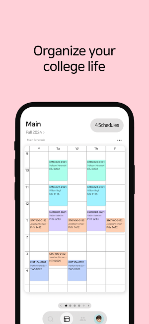 August: Me & Friends Timetable Screenshot 3