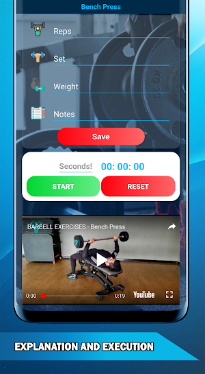 Barbell Workout : Routines By Gym Fitness Screenshot 2
