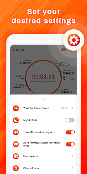 Skip ads for video stream: ad blocker & ad cleaner Screenshot 3