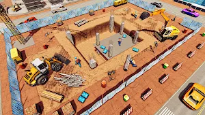 City Construction Excavator: House Building Game Screenshot 3