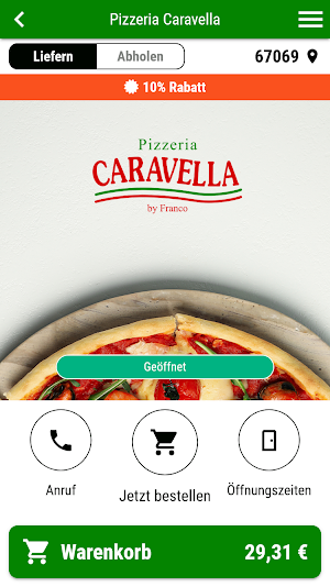 Pizzeria Caravella Screenshot 0