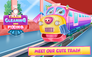 Train Cleaning and Fixing Screenshot 0