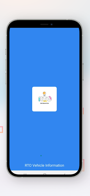RTO Vehicle Information App Screenshot 0