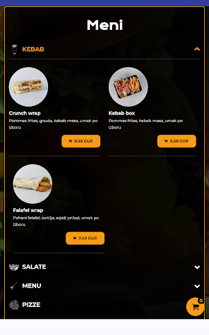 Zyarr Food Screenshot 2