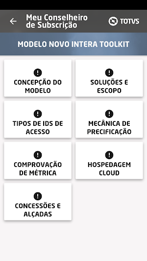 Meu Conselheiro de Subscrição Screenshot 3