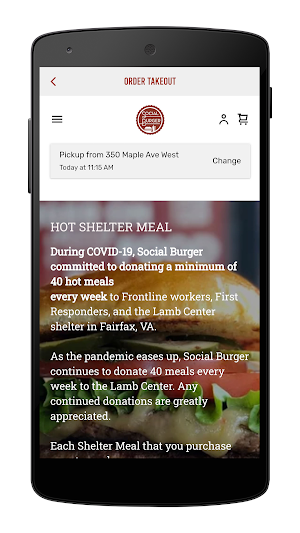 Social Burger Screenshot 1