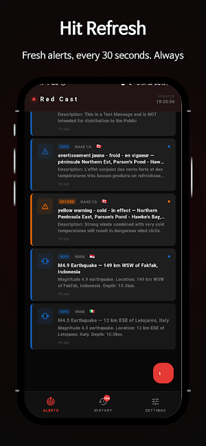 Red Cast - Red Emergency Alert Screenshot 3
