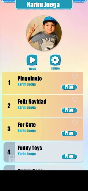 Karim Juega Music Tiles Game Screenshot 0
