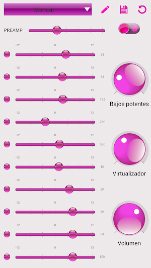 SKIN PLAYERPRO V3 AERO PINK WHITE Screenshot 1
