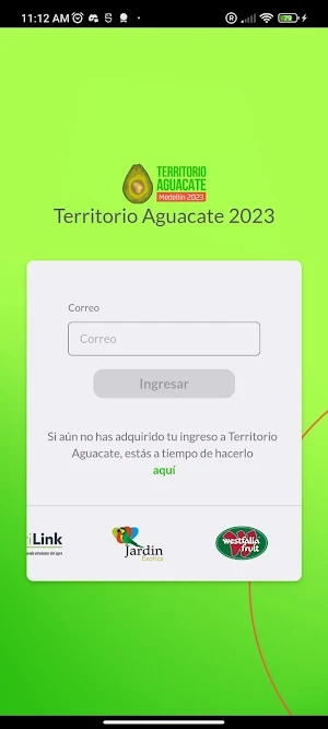 Territorio Aguacate Platform Screenshot 1