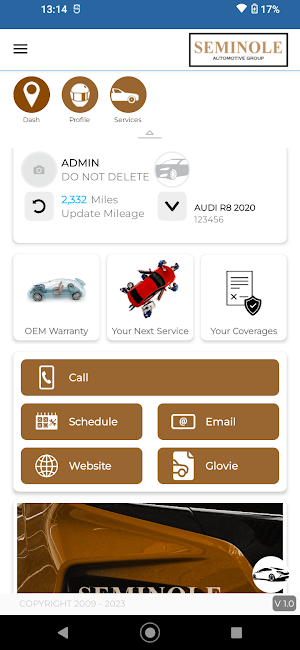Seminole Auto Care Screenshot 2